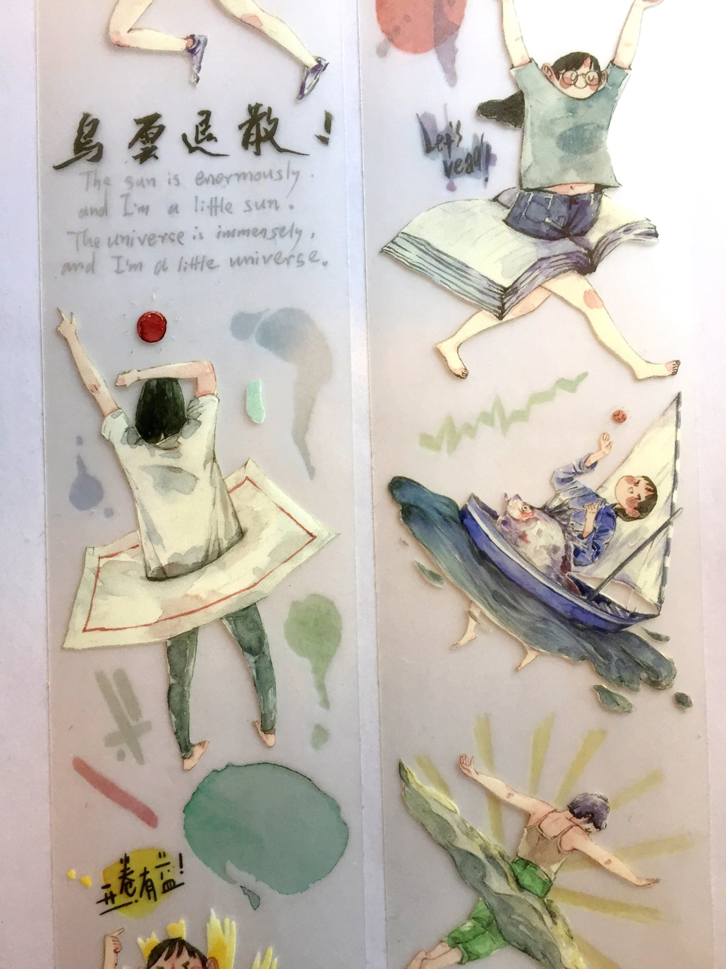 Idako - Little Sun PET tape (5.5 cm x 145 cm) SAMPLES
