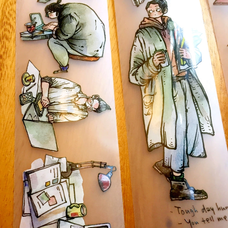 Idako - Weekday PET tape (5 cm x 261 cm) SAMPLES