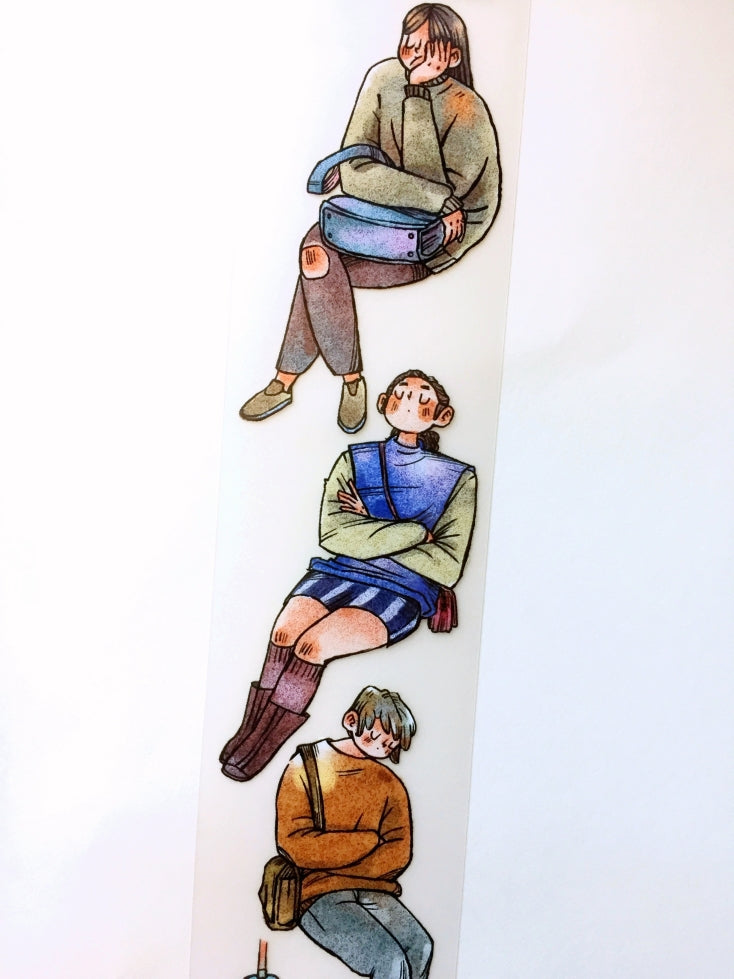 Idako - Daily Work Life PET tape (4.5 cm x 317 cm) SAMPLES
