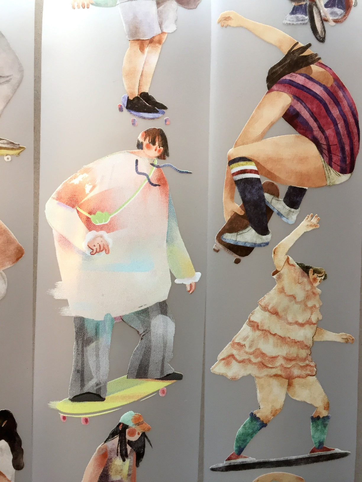 Idako - Carrying Wind PET tape (5.5 cm x 315 cm) SAMPLES