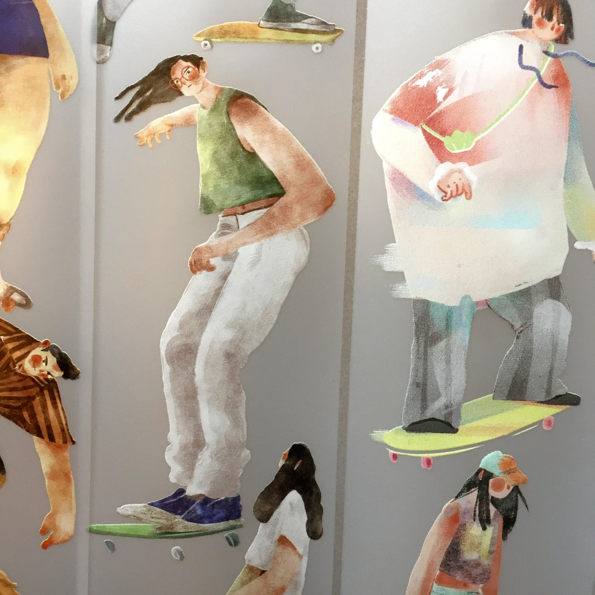 Idako - Carrying Wind PET tape (5.5 cm x 315 cm) SAMPLES