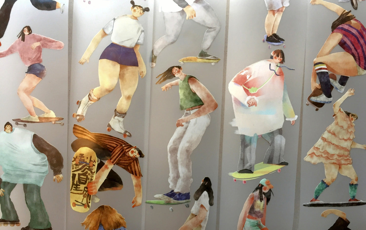 Idako - Carrying Wind PET tape (5.5 cm x 315 cm) SAMPLES