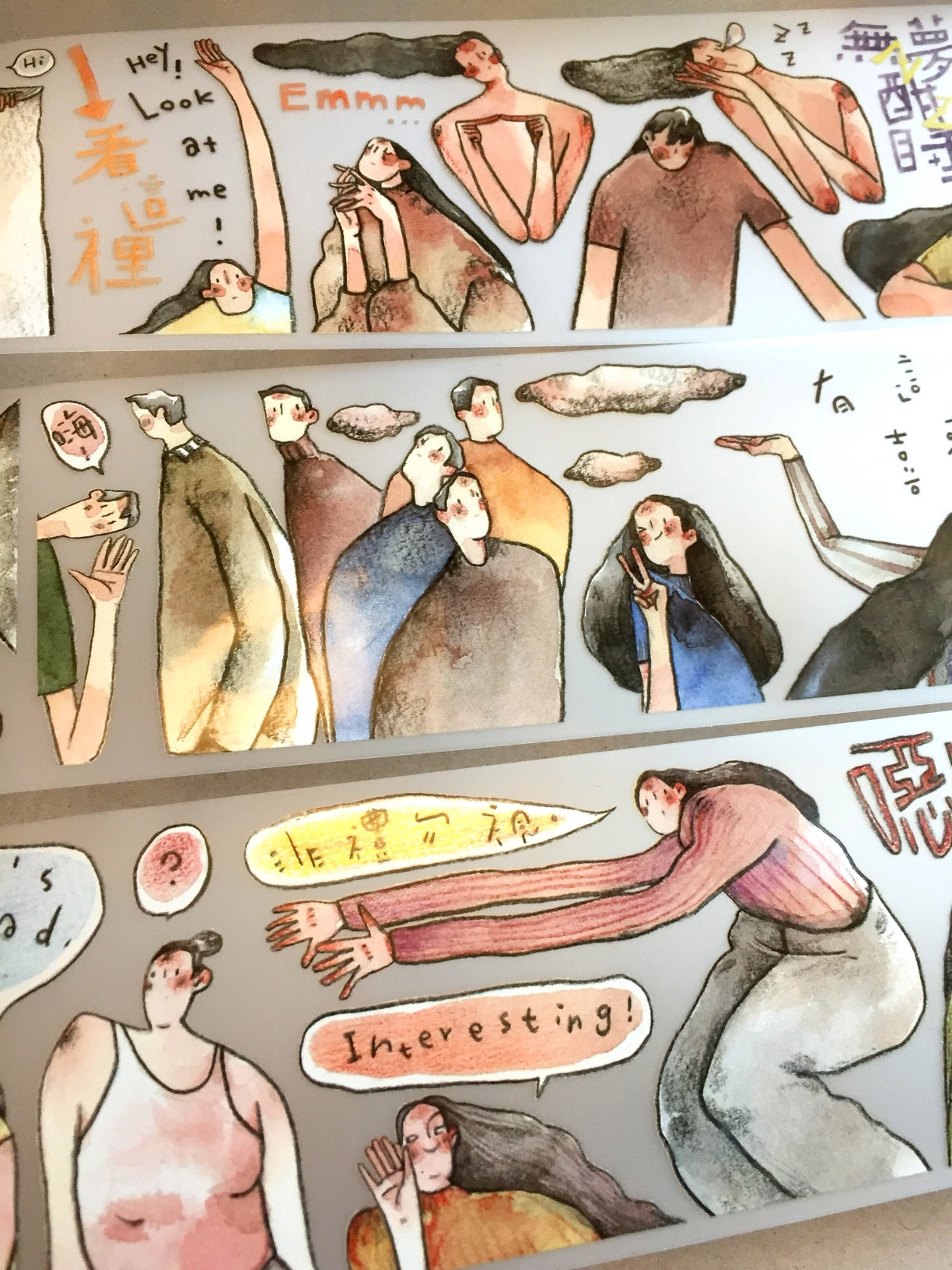 Idako - Daisy's Diary PET tape (5.5 cm x 276 cm) SAMPLES