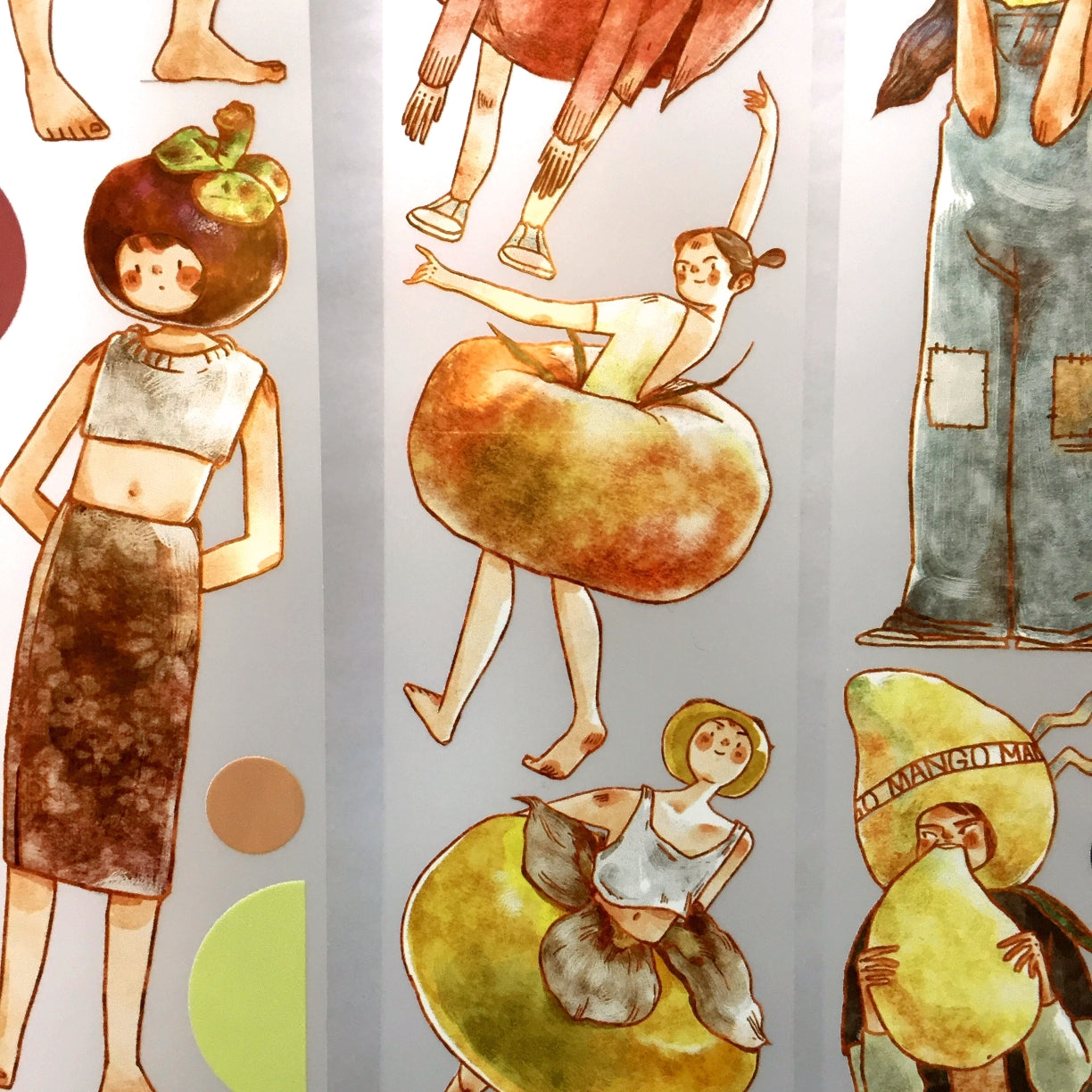 Idako - Fruit Fantasia PET tape (4.5 cm x 247 cm) SAMPLES