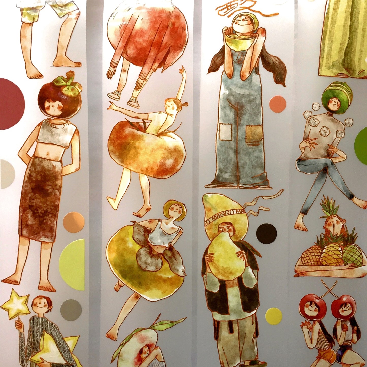 Idako - Fruit Fantasia PET tape (4.5 cm x 247 cm) SAMPLES