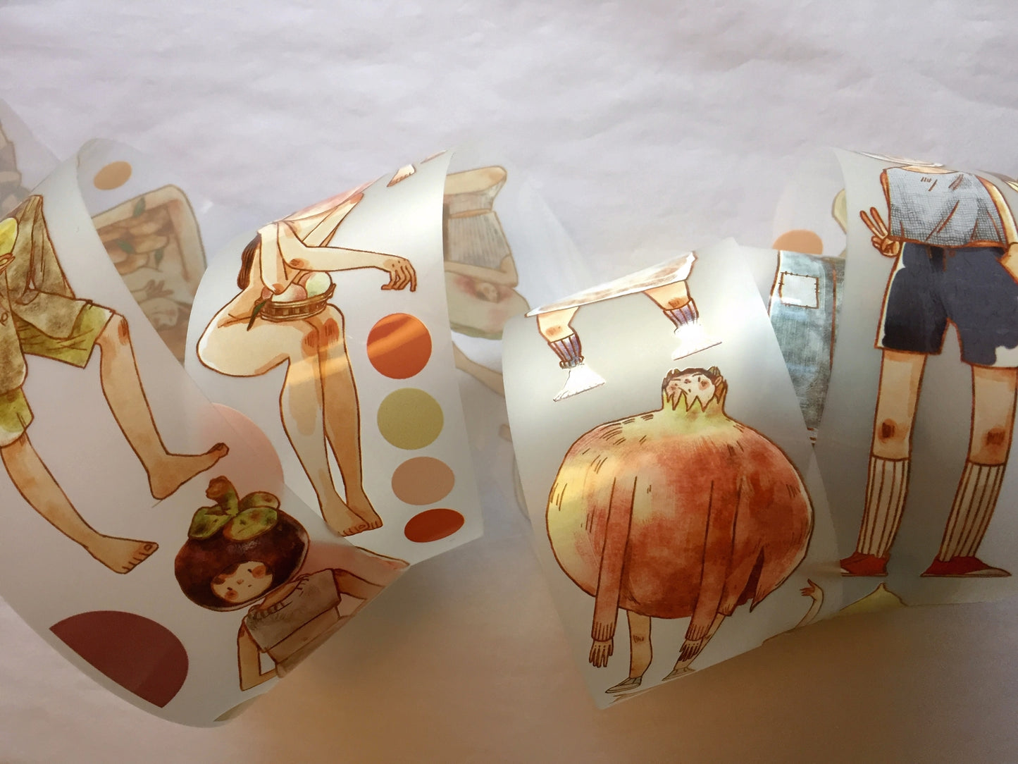 Idako - Fruit Fantasia PET tape (4.5 cm x 247 cm) SAMPLES