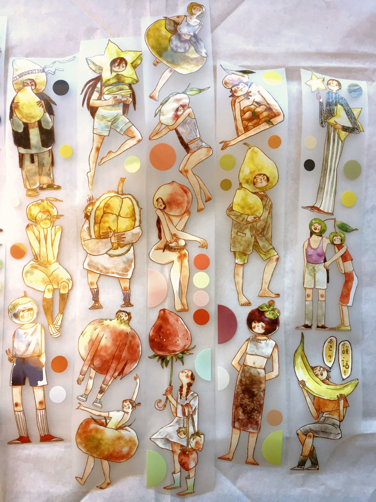 Idako - Fruit Fantasia PET tape (4.5 cm x 247 cm) SAMPLES