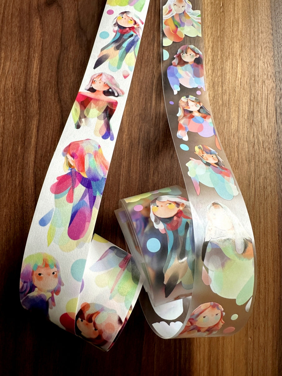 Idako - Fifty Strings washi & PET tape (3 meters) SAMPLES