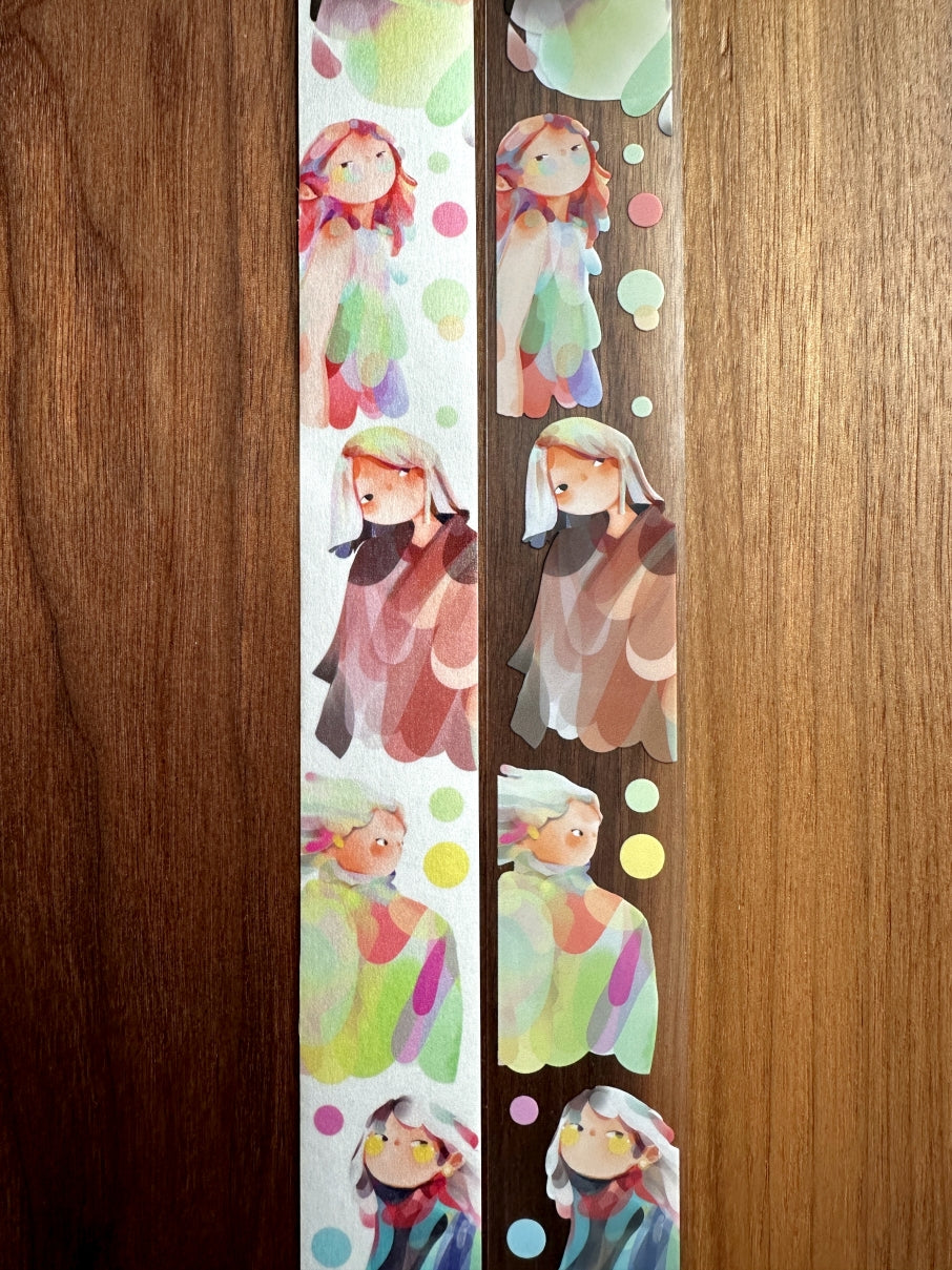 Idako - Fifty Strings washi & PET tape (3 meters) SAMPLES