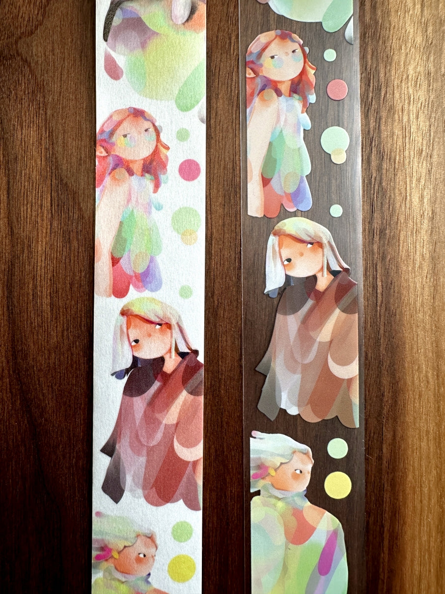 Idako - Fifty Strings washi & PET tape (3 meters) SAMPLES