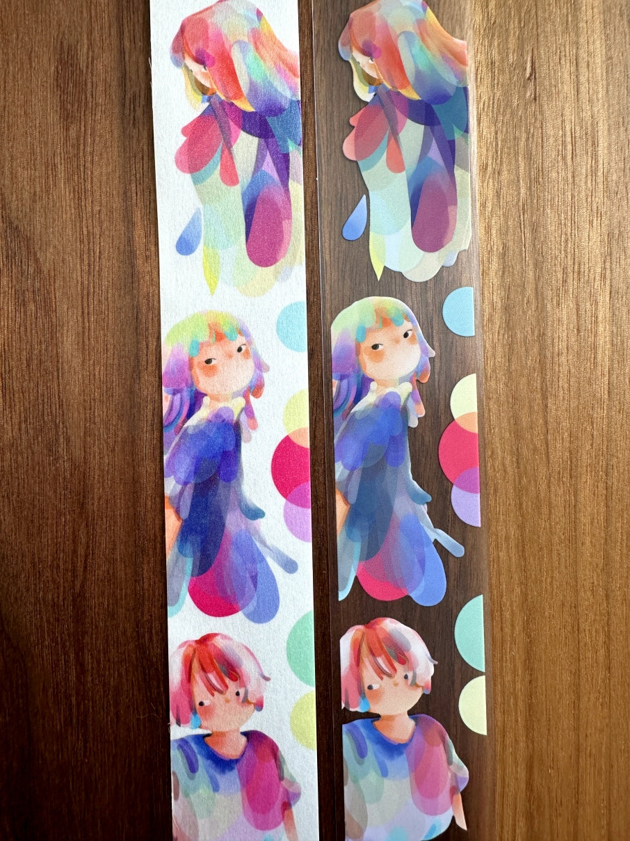 Idako - Fifty Strings washi & PET tape (3 meters) SAMPLES