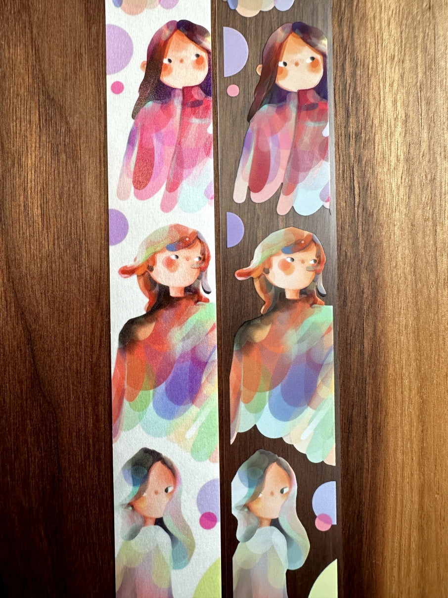 Idako - Fifty Strings washi & PET tape (3 meters) SAMPLES