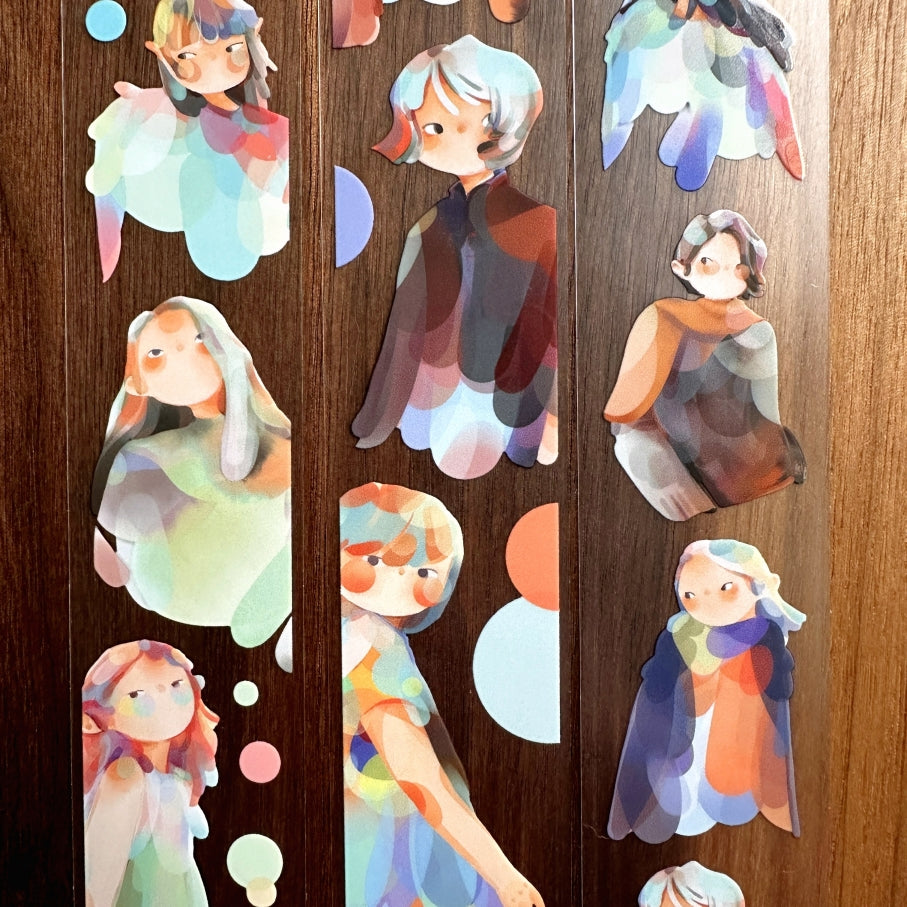 Idako - Fifty Strings washi & PET tape (3 meters) SAMPLES