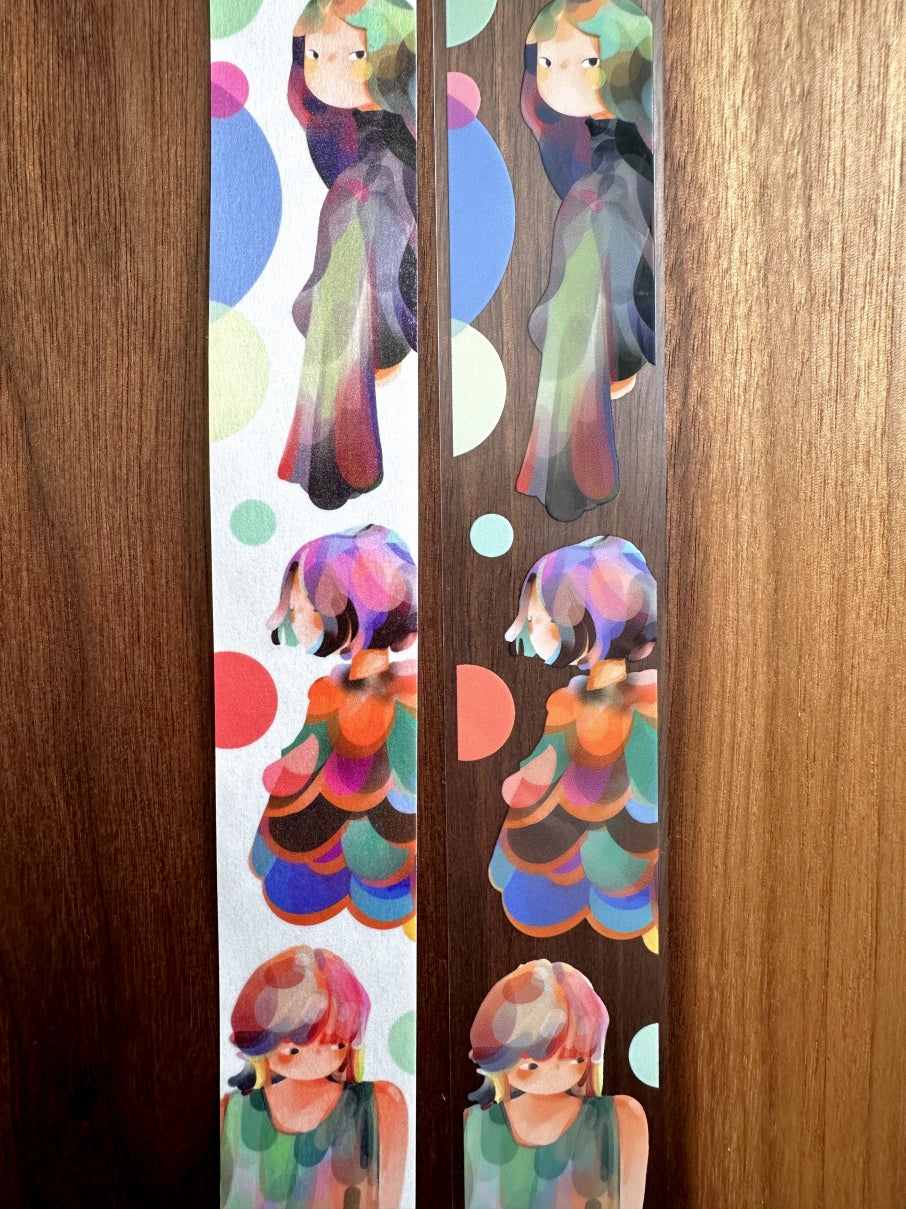 Idako - Fifty Strings washi & PET tape (3 meters) SAMPLES