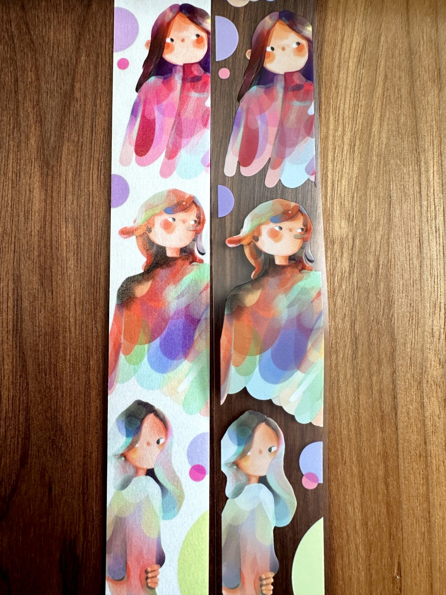 Idako - Fifty Strings washi & PET tape (3 meters) SAMPLES