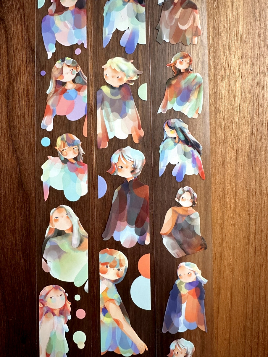 Idako - Fifty Strings washi & PET tape (3 meters) SAMPLES