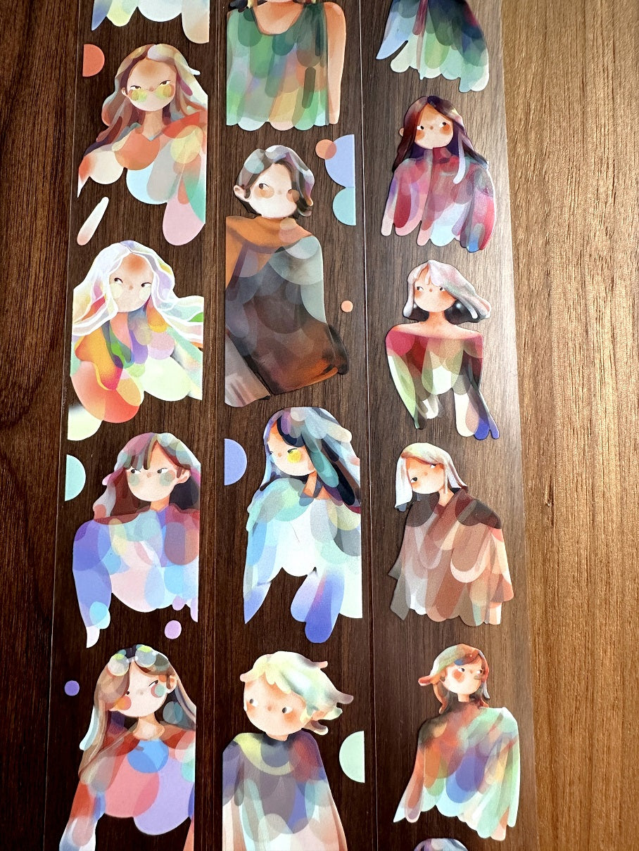 Idako - Fifty Strings washi & PET tape (3 meters) SAMPLES