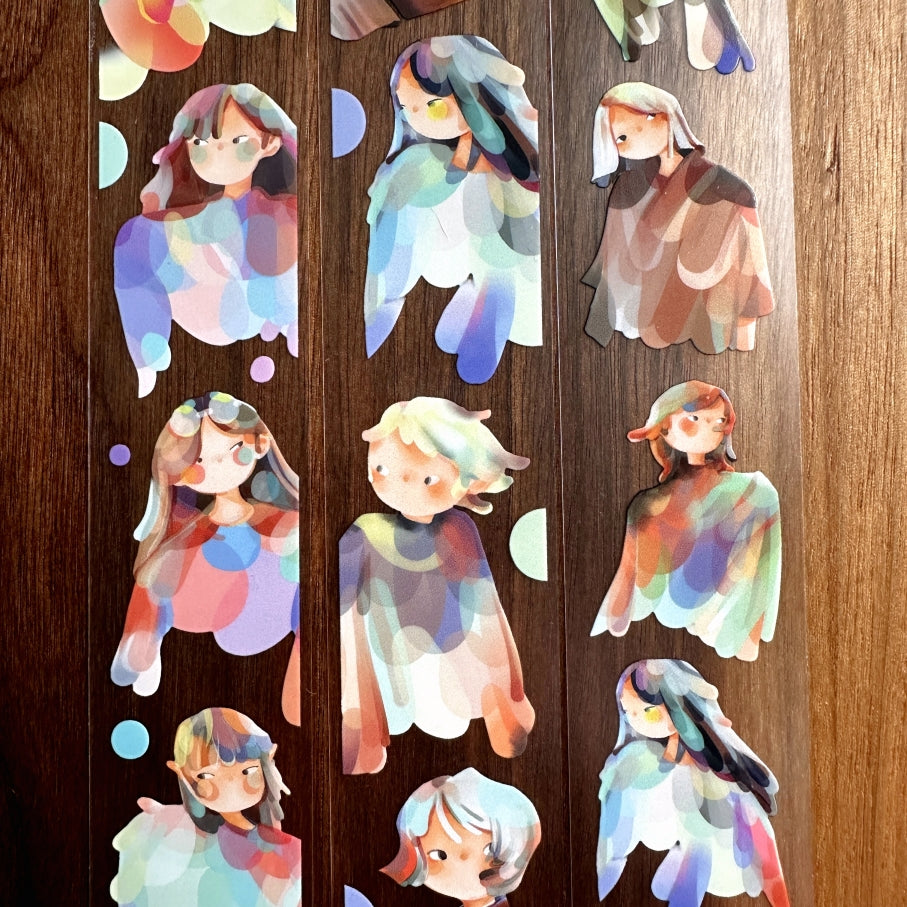 Idako - Fifty Strings washi & PET tape (3 meters) SAMPLES