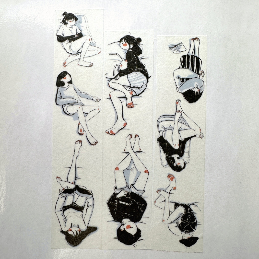 Idako - Autumn Afternoon washi tape SAMPLES