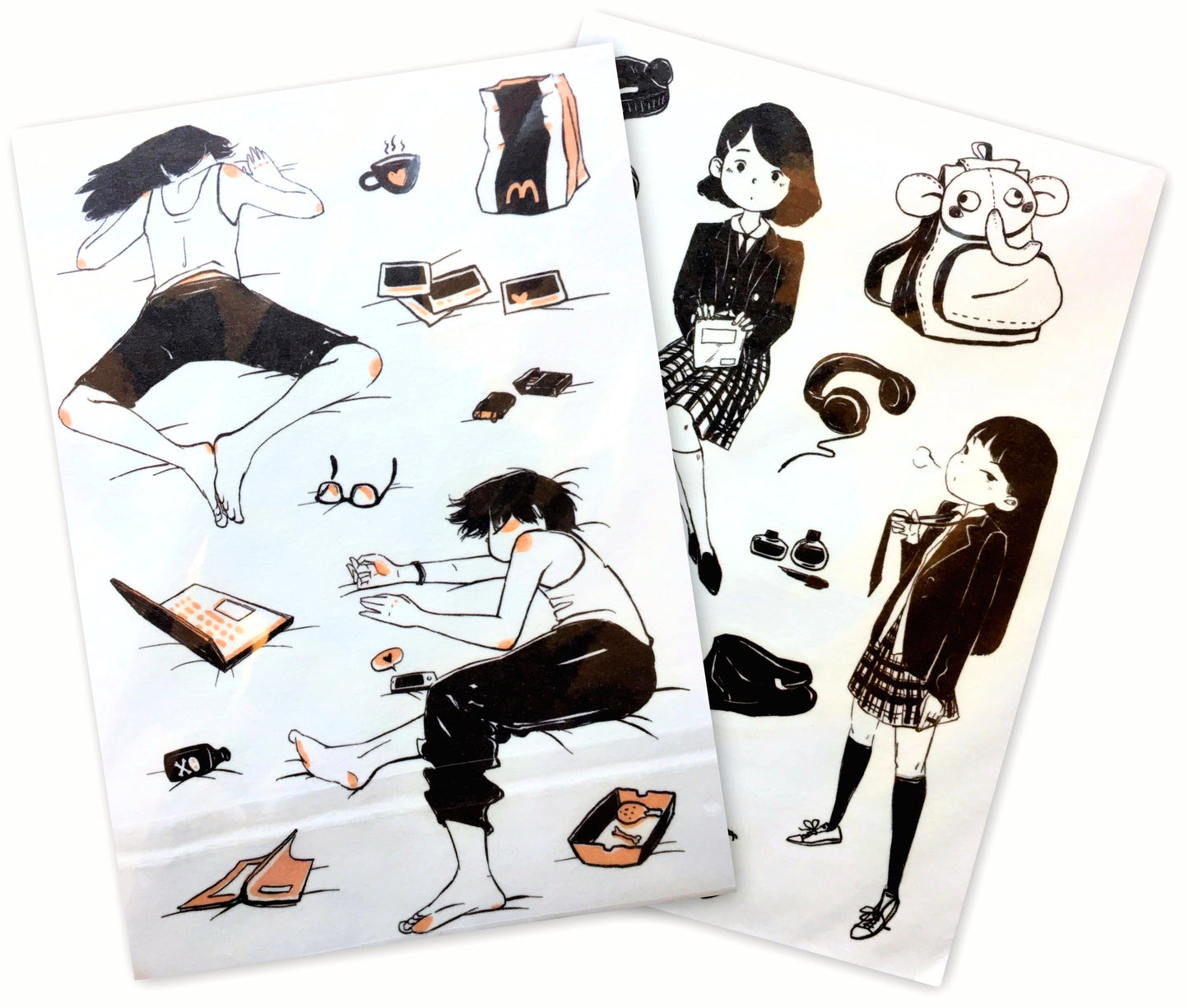Idako - washi sticker packs