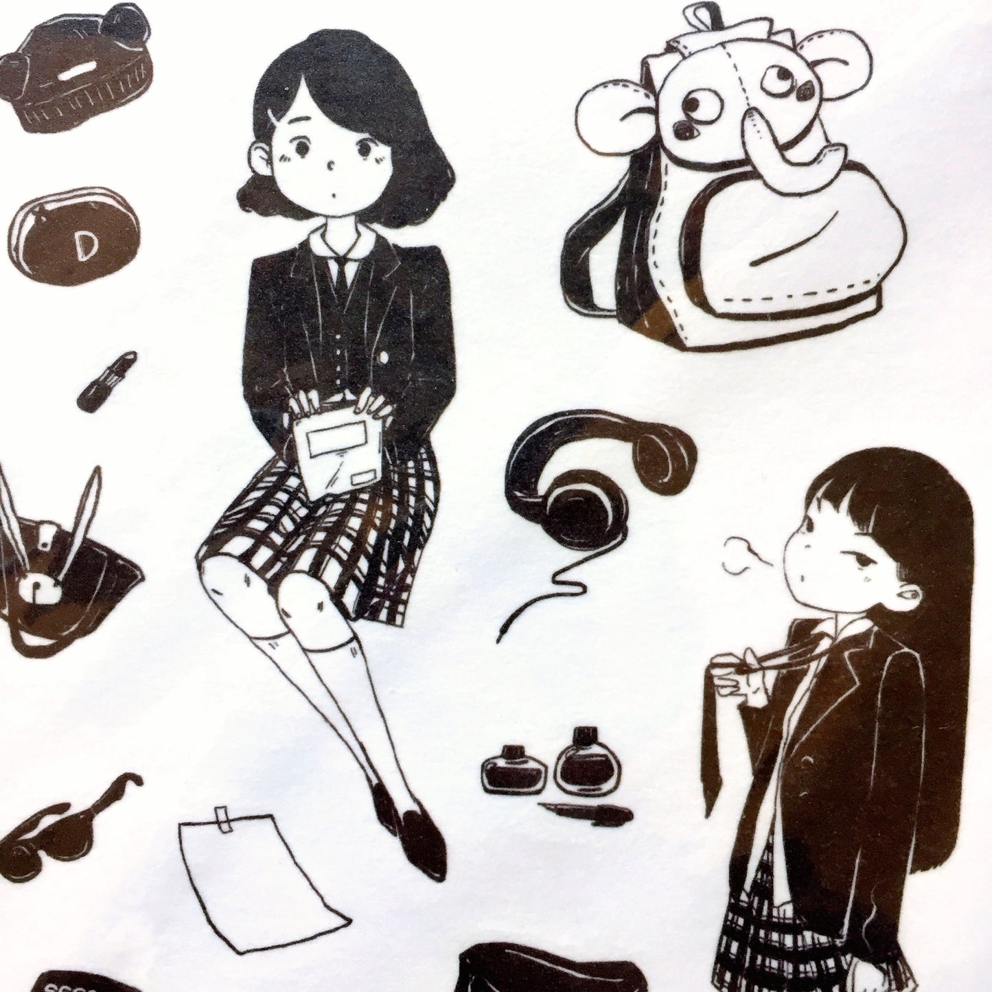 Idako - washi sticker packs