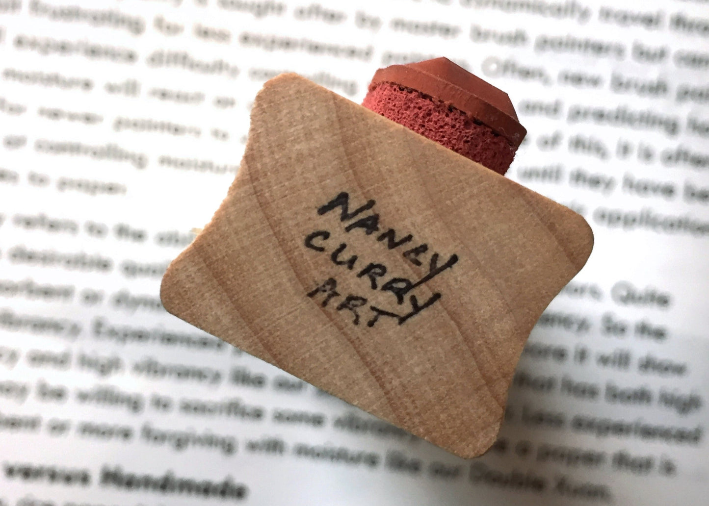 Non-designer - various word stamps for collage journaling | *USED* Destash items [Pre-Loved]
