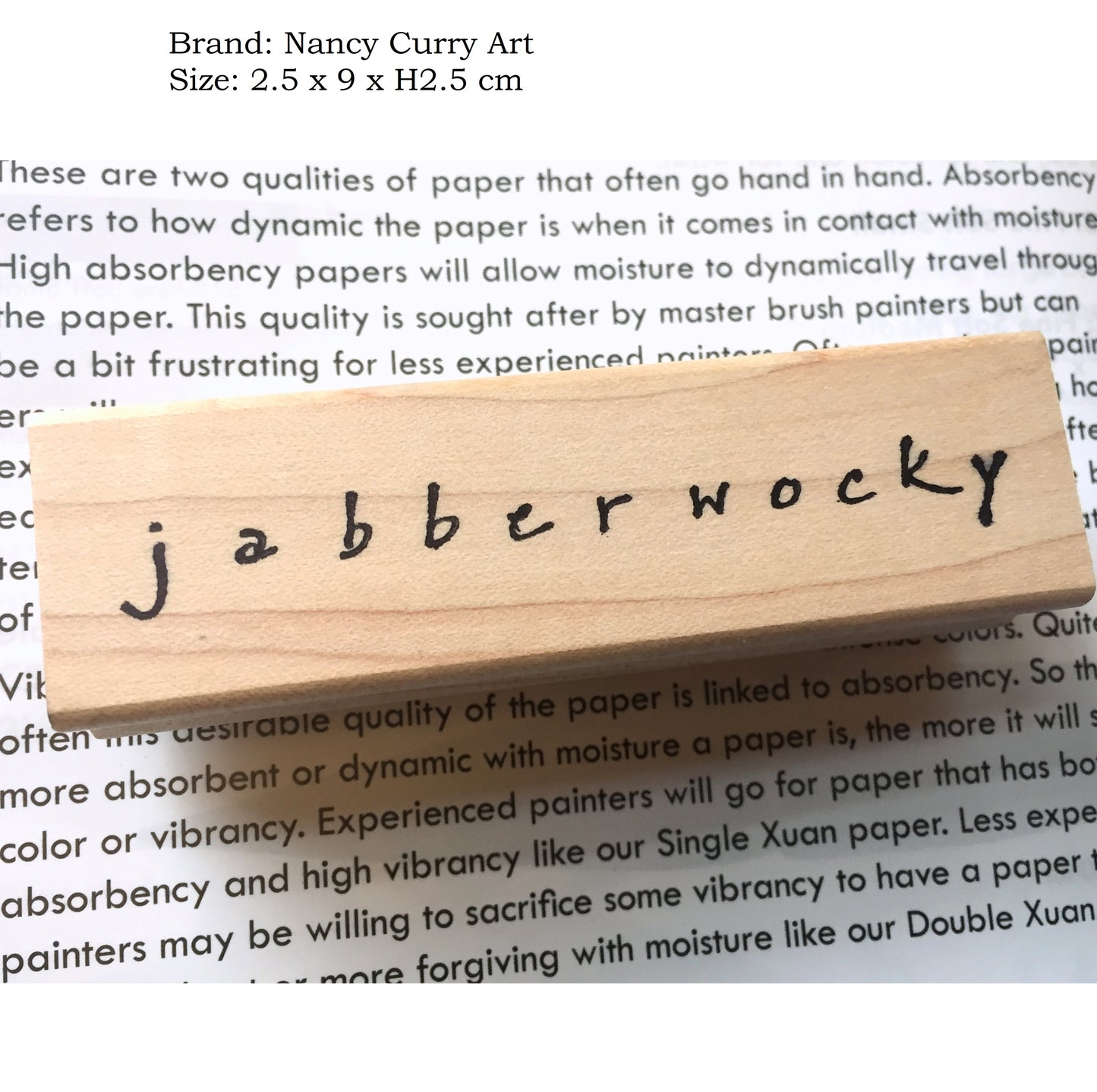 Non-designer - various word stamps for collage journaling | *USED* Destash items [Pre-Loved]