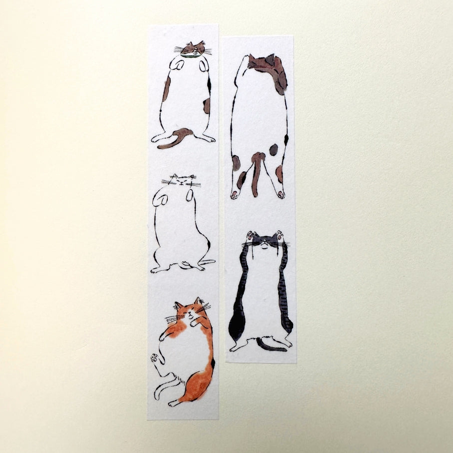 Nekoto - Aomuke washi tape SAMPLES