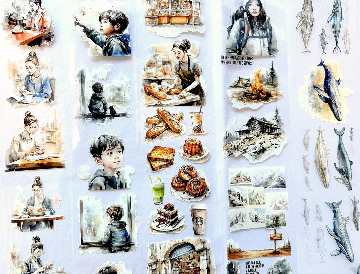 NeverLand Studio - Bakery PET tape SAMPLES