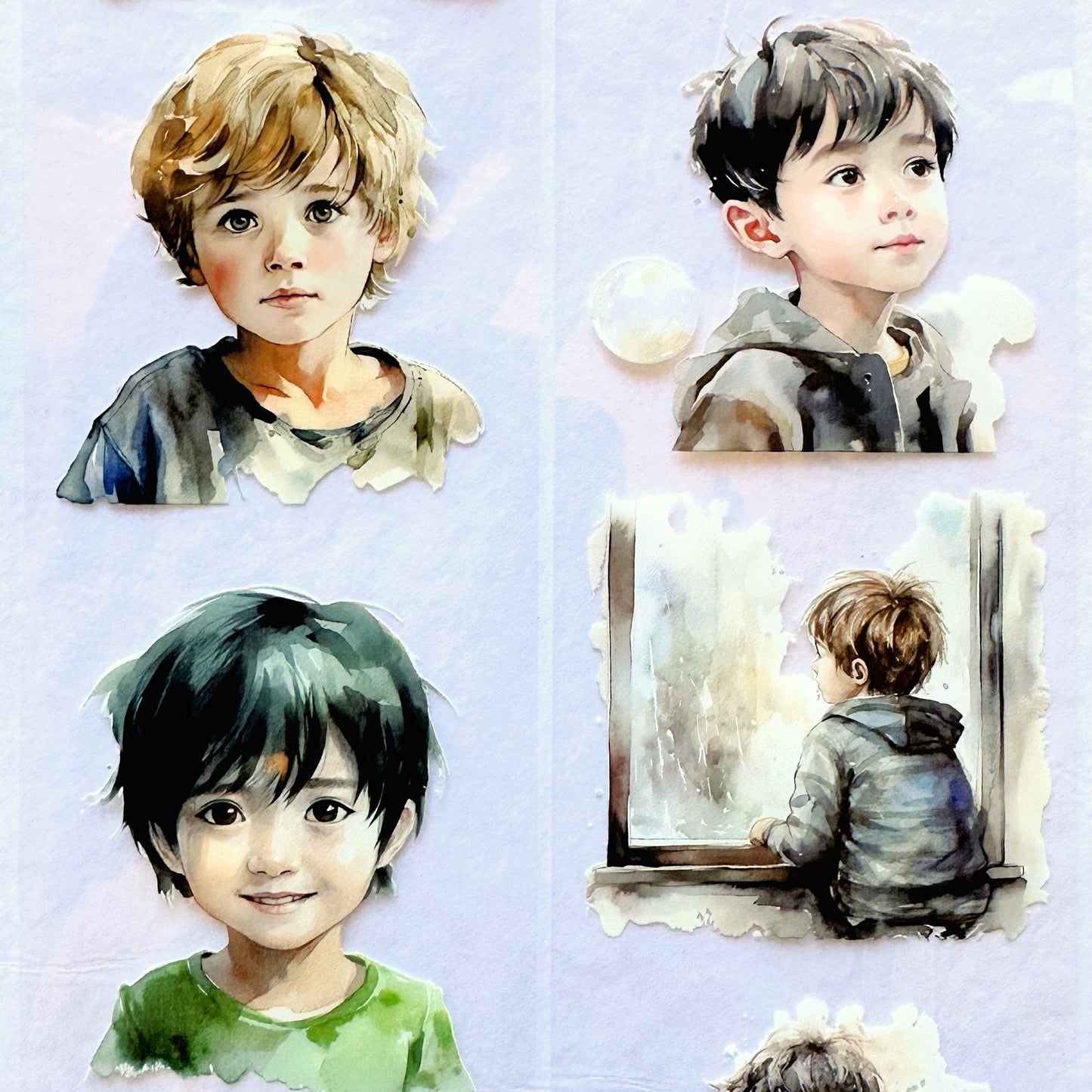 NeverLand Studio - Little Boy PET tape SAMPLES