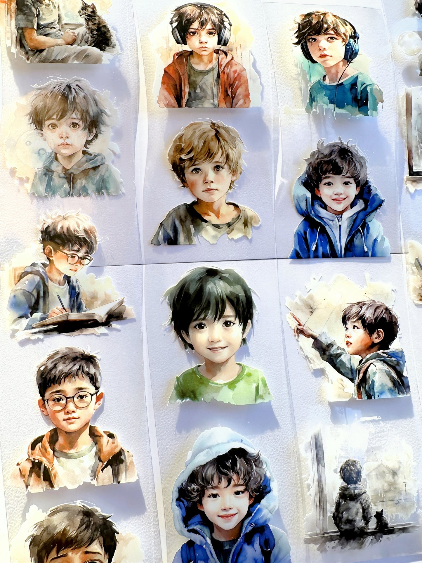 NeverLand Studio - Little Boy PET tape SAMPLES