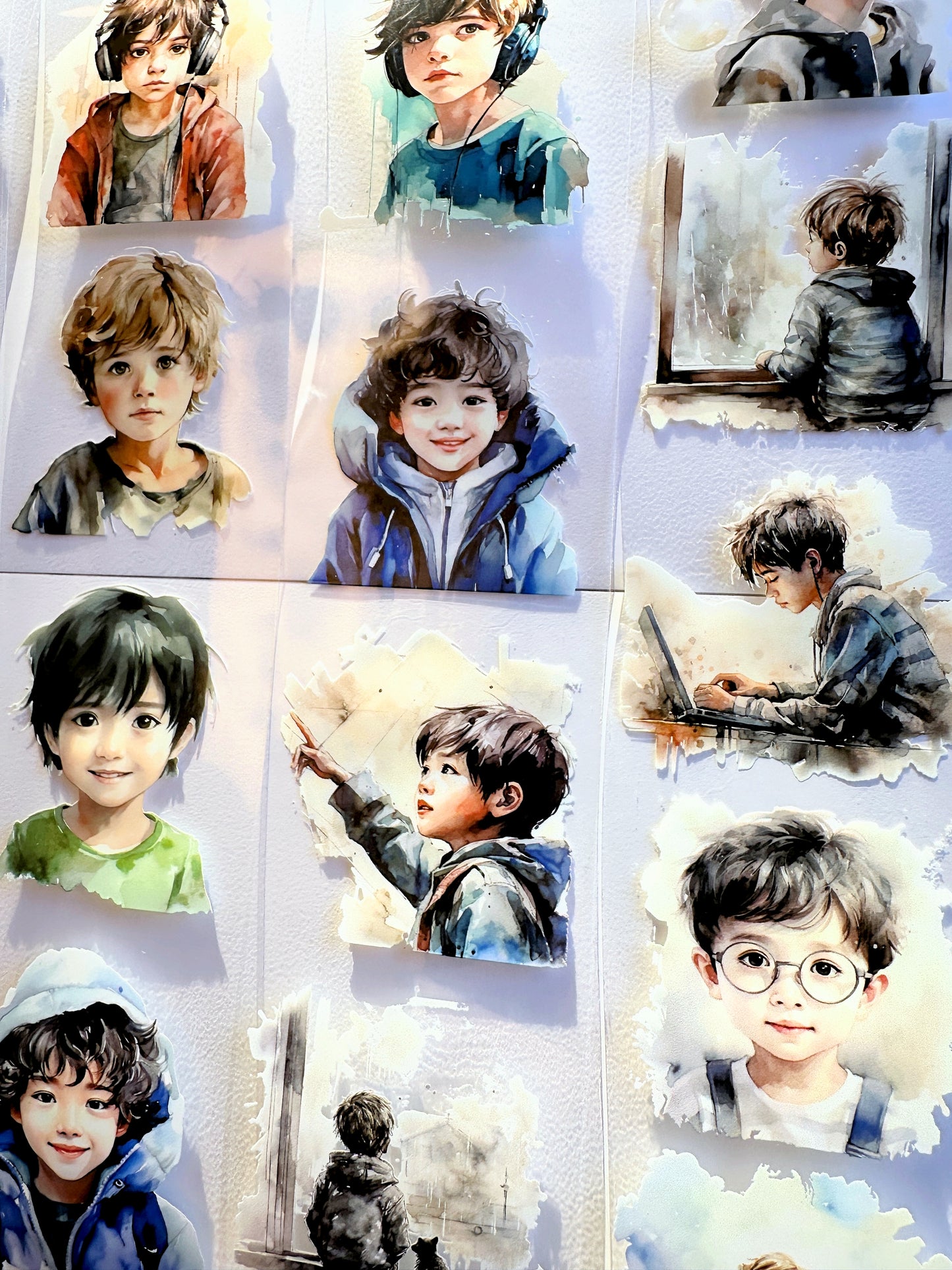NeverLand Studio - Little Boy PET tape SAMPLES