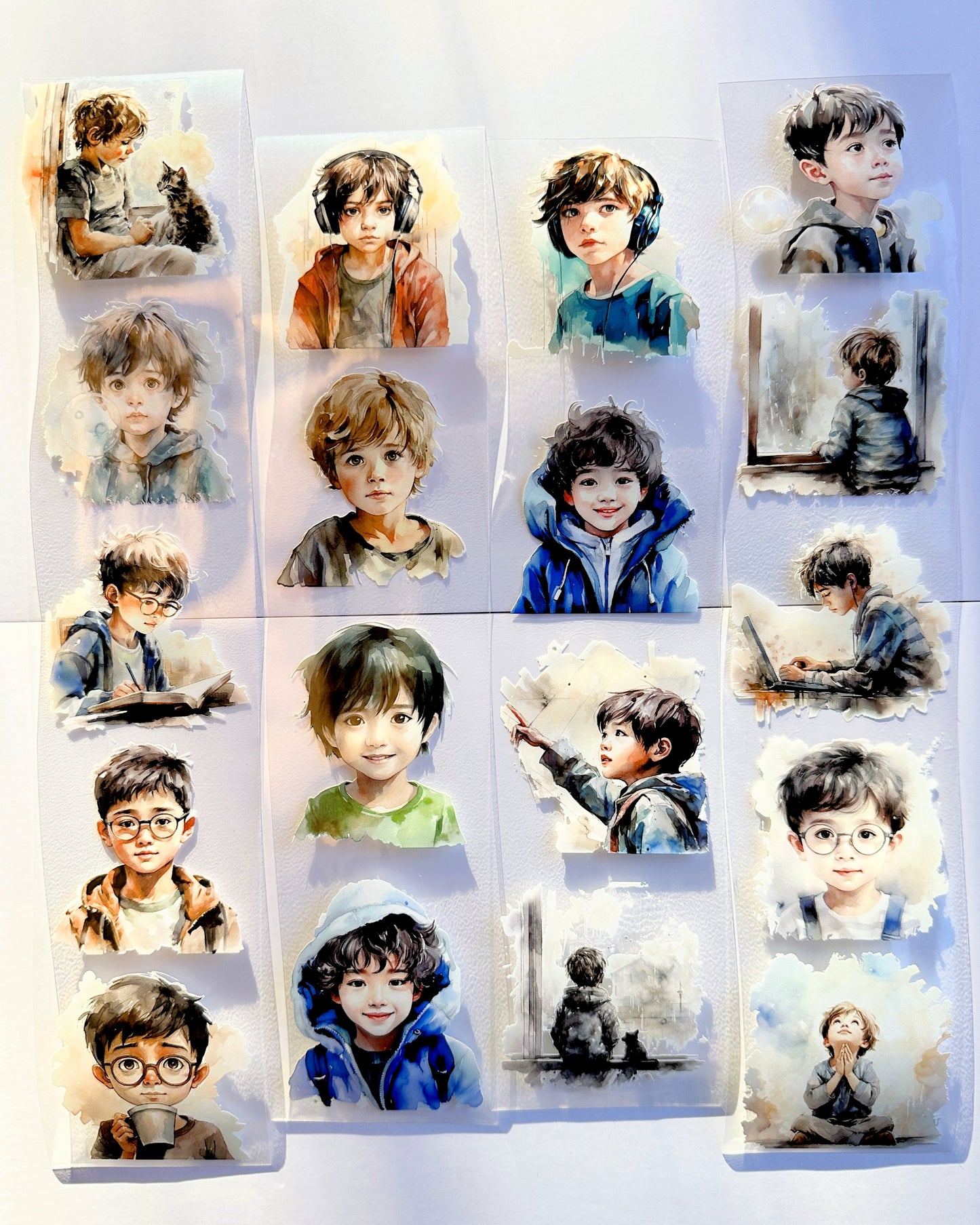 NeverLand Studio - Little Boy PET tape SAMPLES