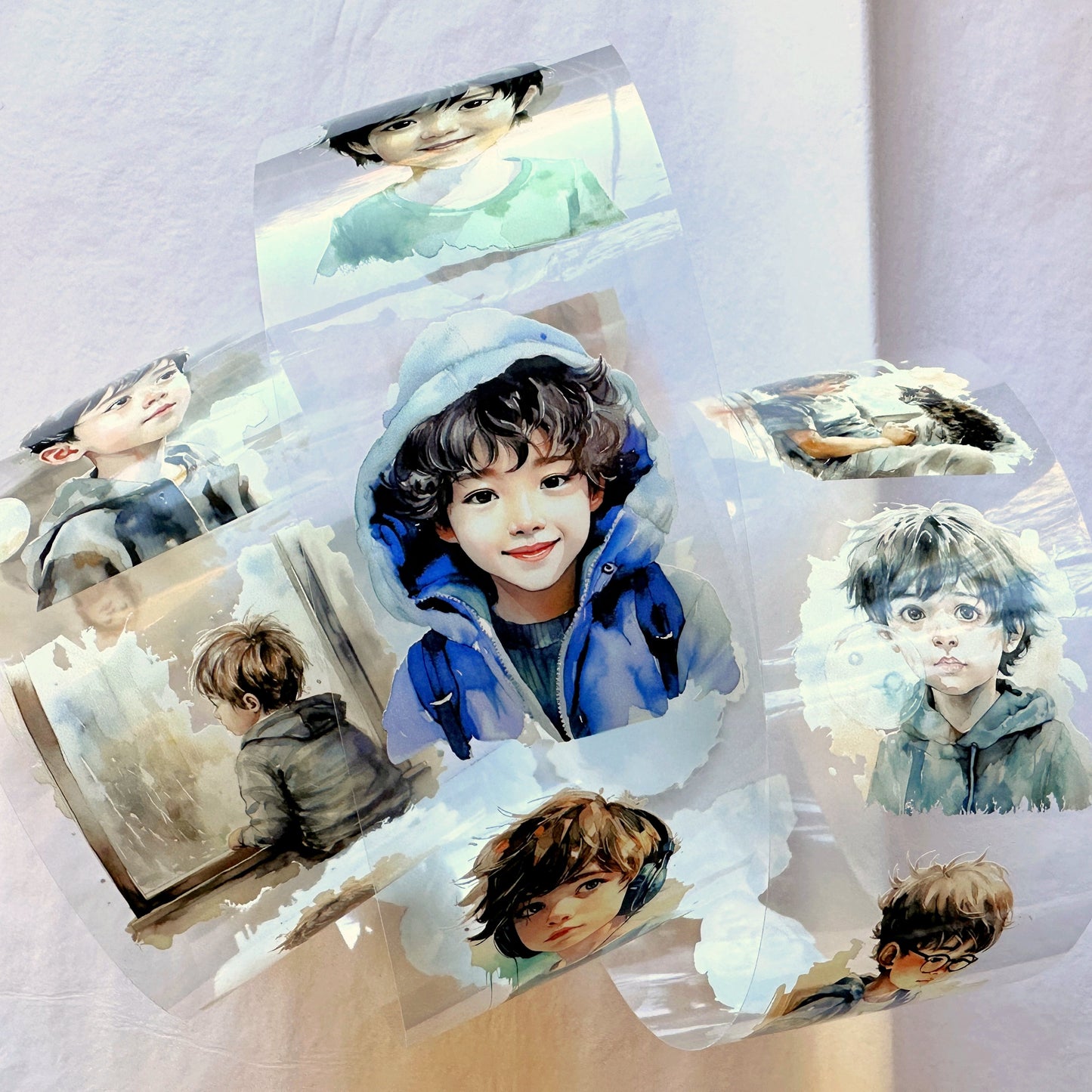 NeverLand Studio - Little Boy PET tape SAMPLES