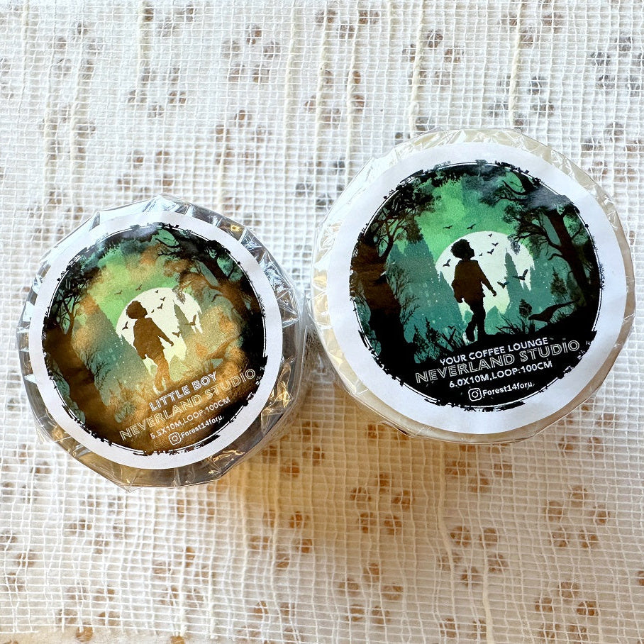 NeverLand Studio - Your Coffee Lounge washi tape SAMPLES