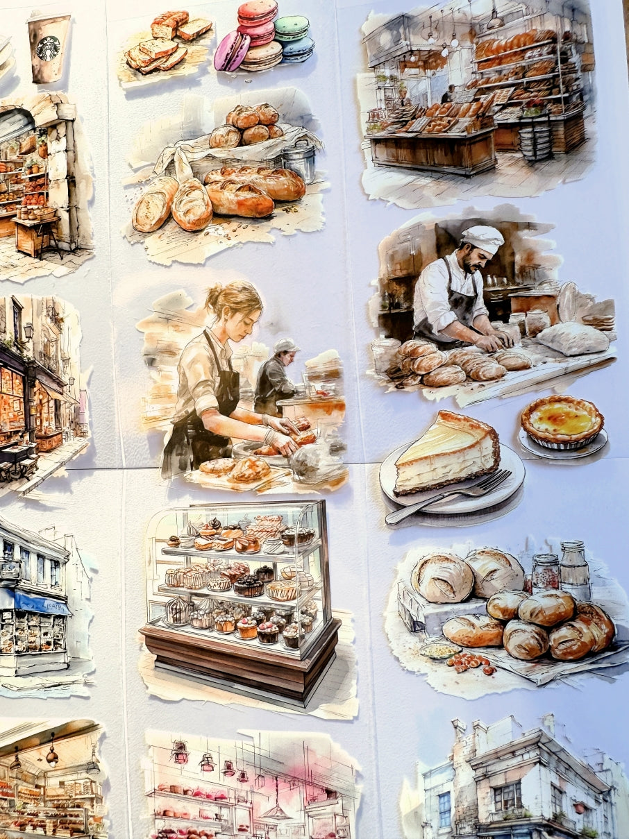 NeverLand Studio - Bakery PET tape SAMPLES