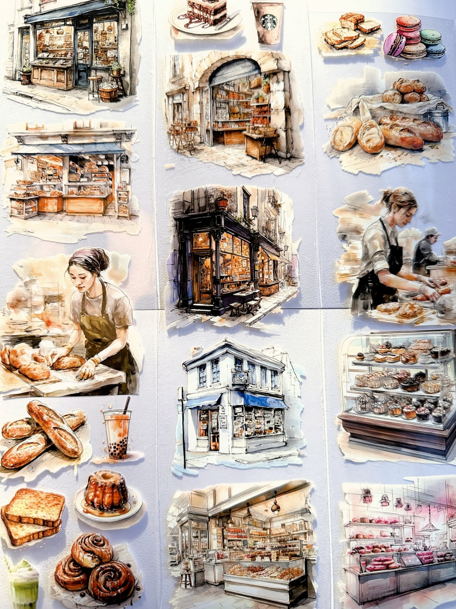 NeverLand Studio - Bakery PET tape SAMPLES