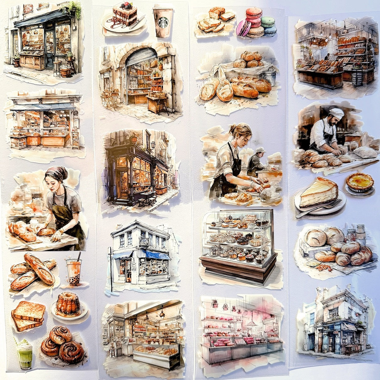 NeverLand Studio - Bakery PET tape SAMPLES