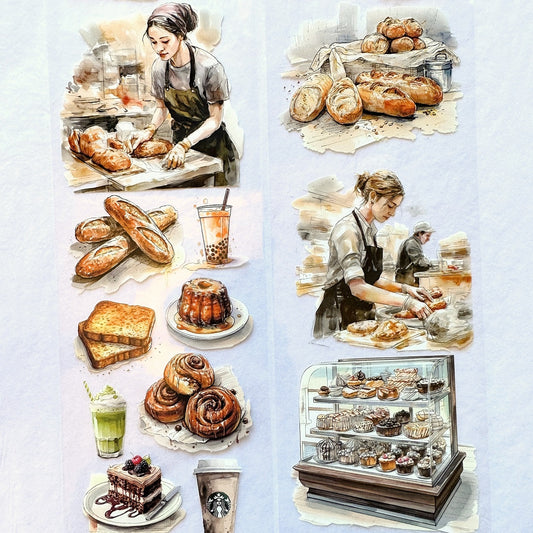 NeverLand Studio - Bakery PET tape SAMPLES