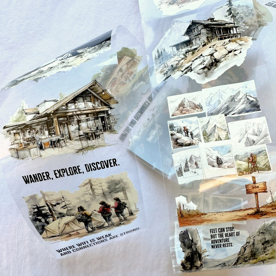 NeverLand Studio - Nature's Call PET tape SAMPLES