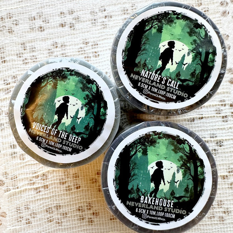 NeverLand Studio - Nature's Call PET tape SAMPLES