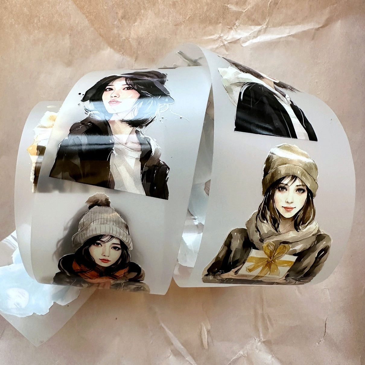 NeverLand Studio - Cozy Girl PET tape SAMPLES