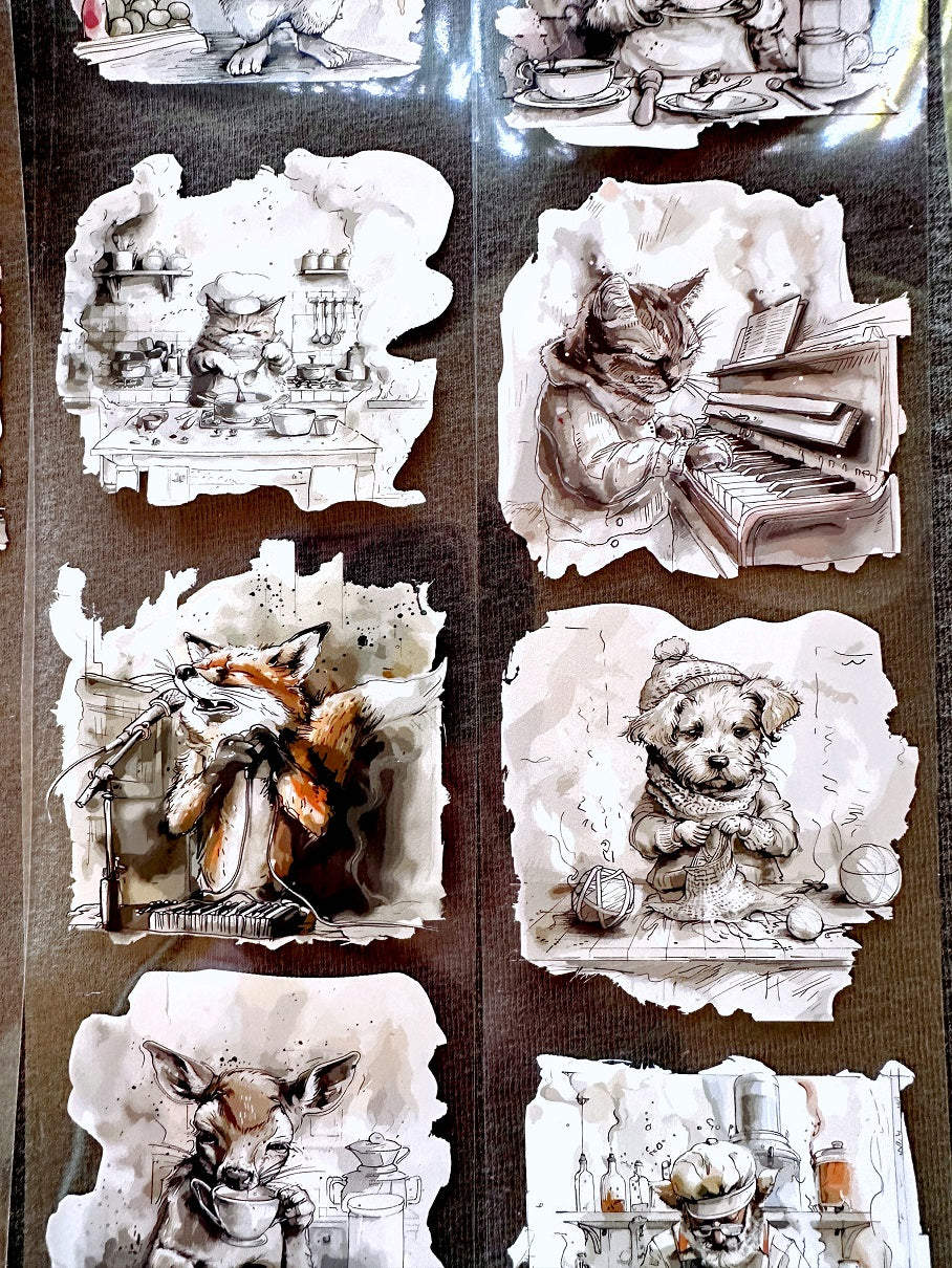 NeverLand Studio - Zootopia PET tape (6.5 x 200 cm) SAMPLES