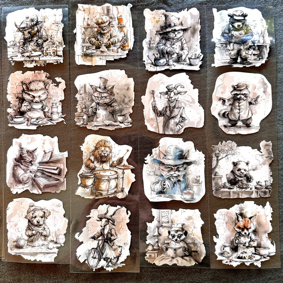 NeverLand Studio - Zootopia PET tape (6.5 x 200 cm) SAMPLES