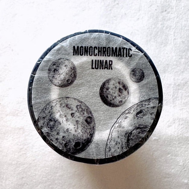 NeverLand Studio - Monochromatic Lunar PET tape (8 cm x 150 cm) SAMPLES
