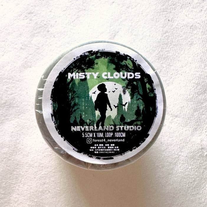 NeverLand Studio - Misty Clouds PET tape SAMPLES