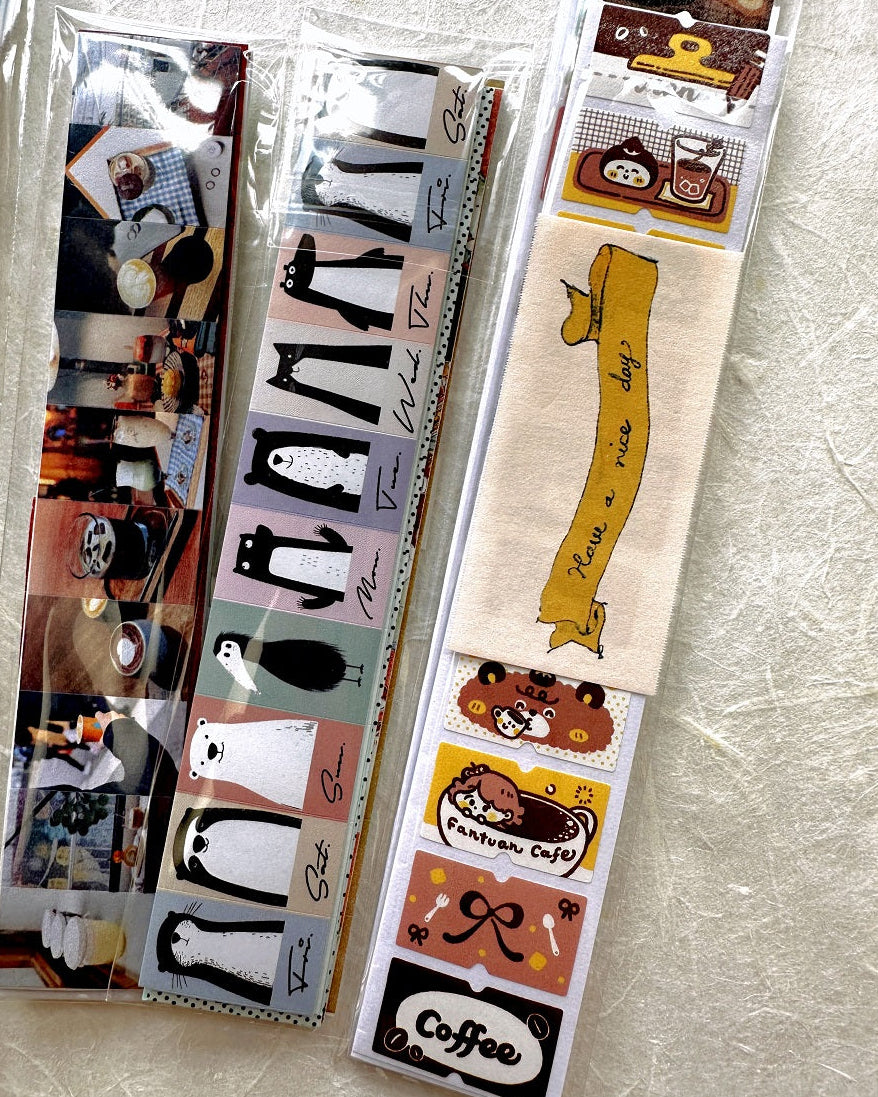 Kurahashirei - Kodomo Beya petite sticky memo roll SAMPLES