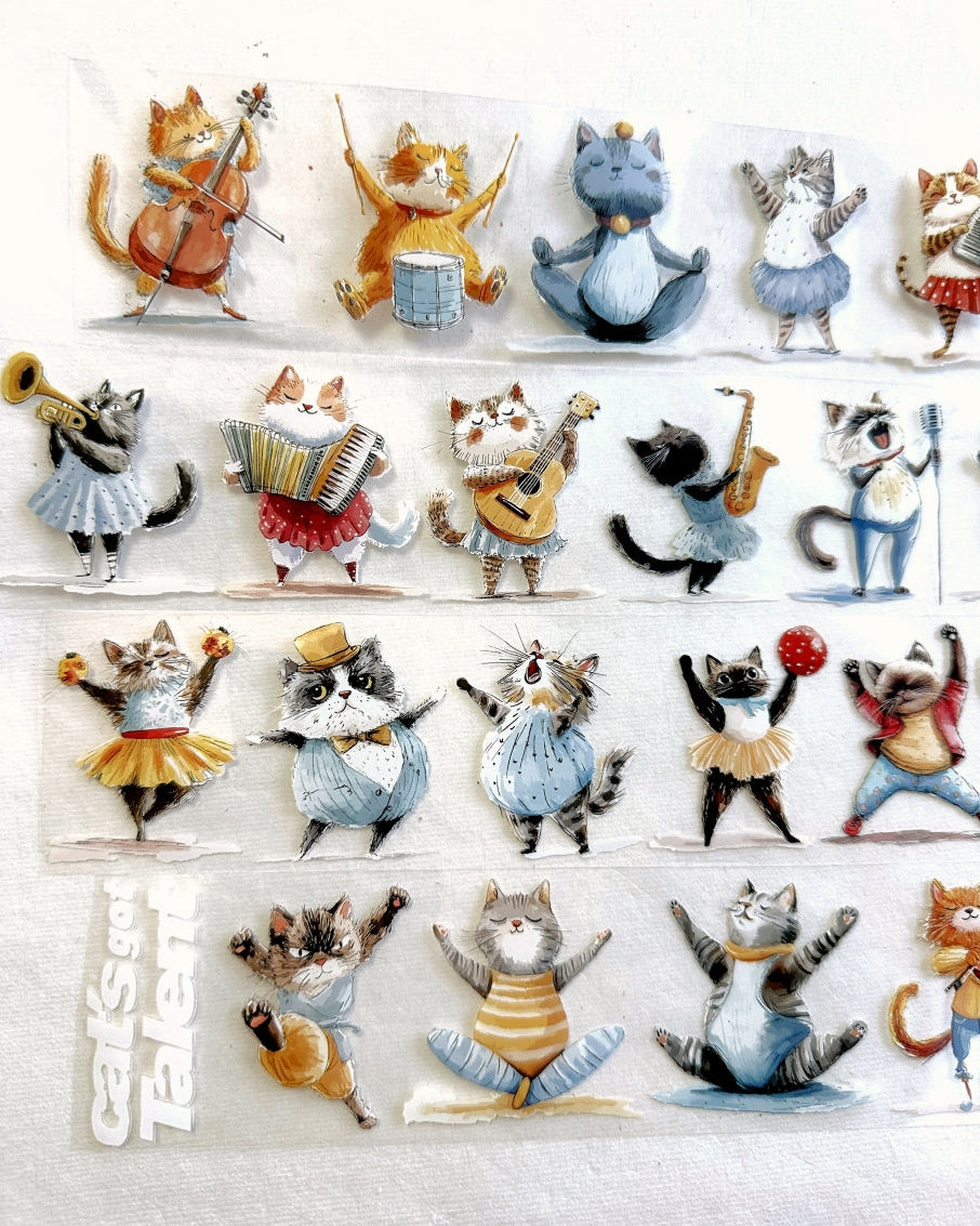 NeverLand Studio - Cat's Got Talent PET tape SAMPLES