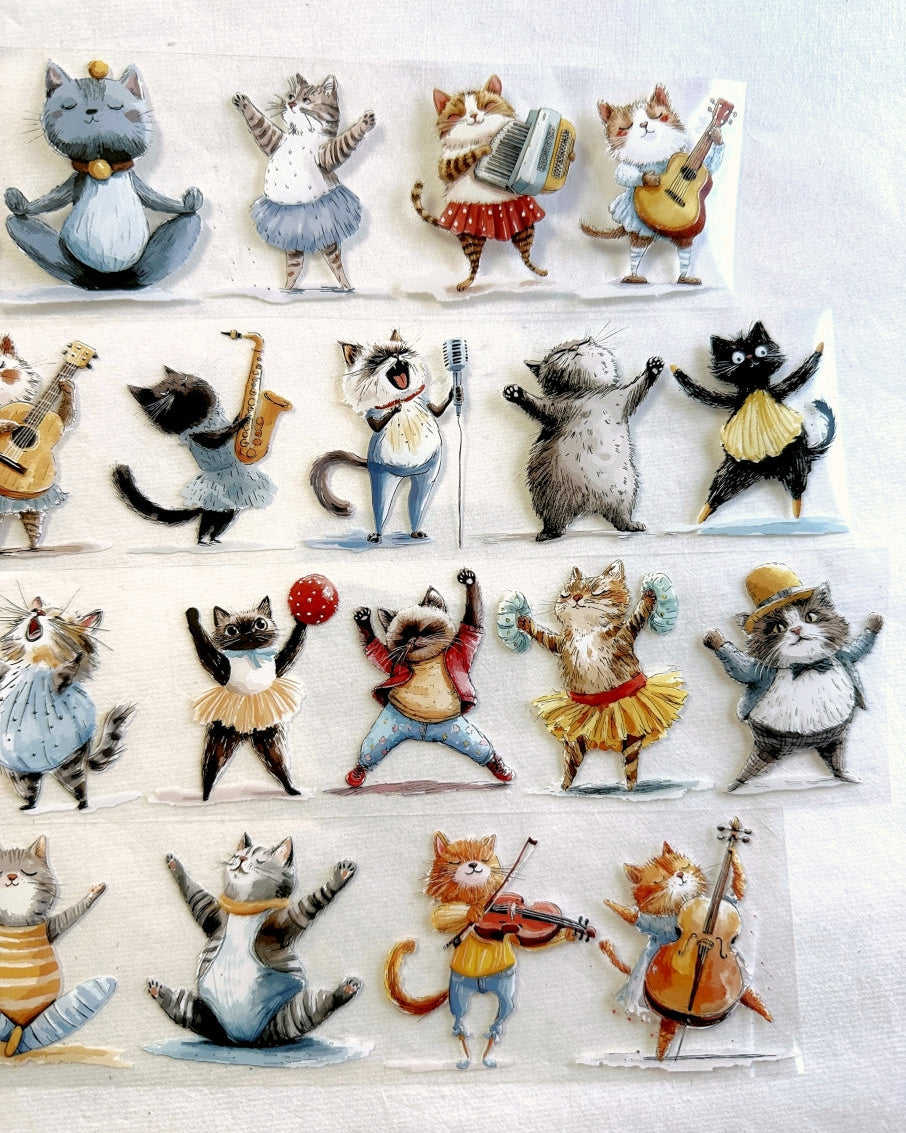 NeverLand Studio - Cat's Got Talent PET tape SAMPLES