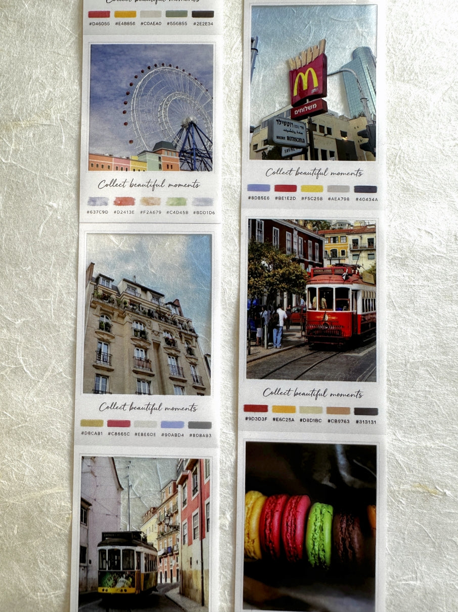 Neverland Studio - Urban Snapshots PET tape SAMPLES